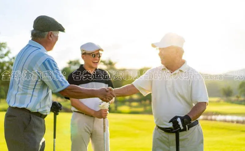 全球体育盛事：各类运动赛事人数的惊人统计数据一览